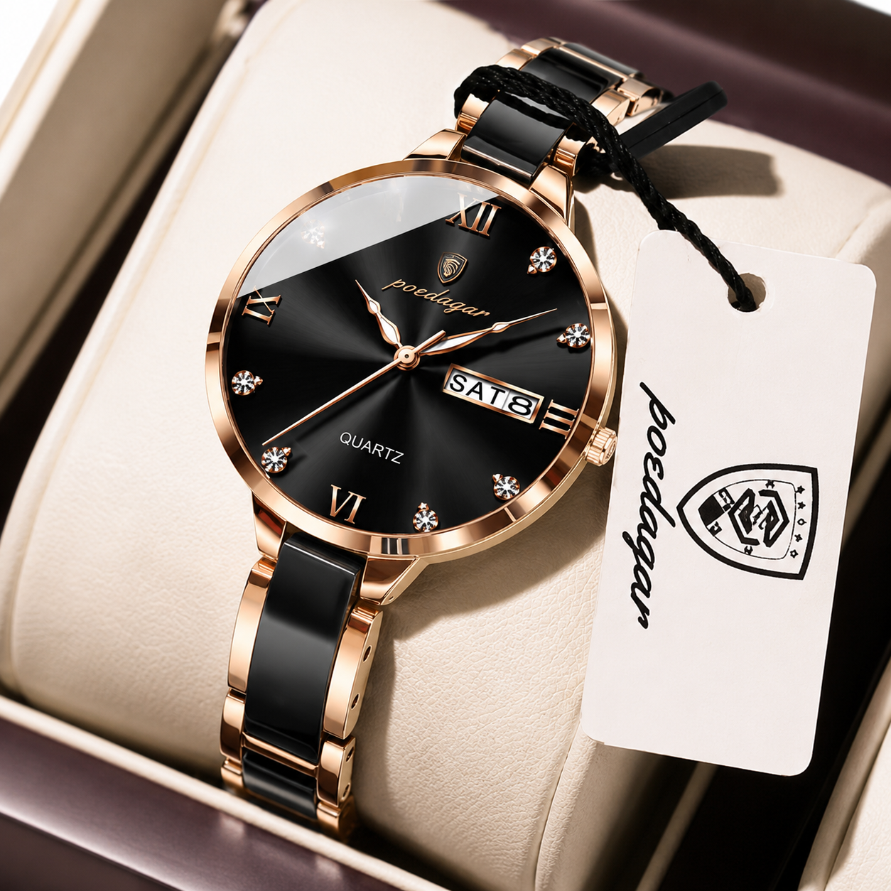 Rovello Women's Luxury Quartz Watch