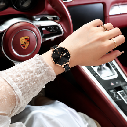Rovello Women's Luxury Quartz Watch