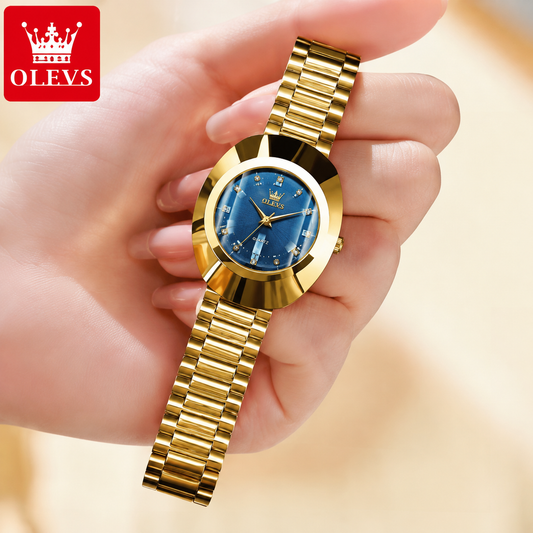 **OLEVS Luxury Women’s Quartz Watch – Elegant Waterproof Dress Watch 7008**