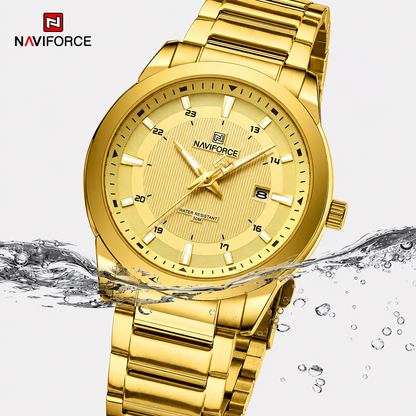 NAVIFORCE Men’s Stainless Steel Quartz Watch