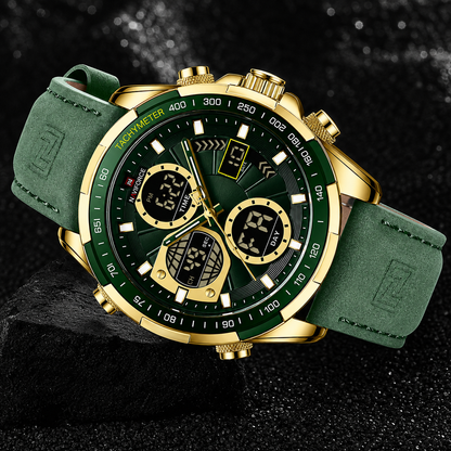 NAVIFORCE Men's Military Chronograph Watch