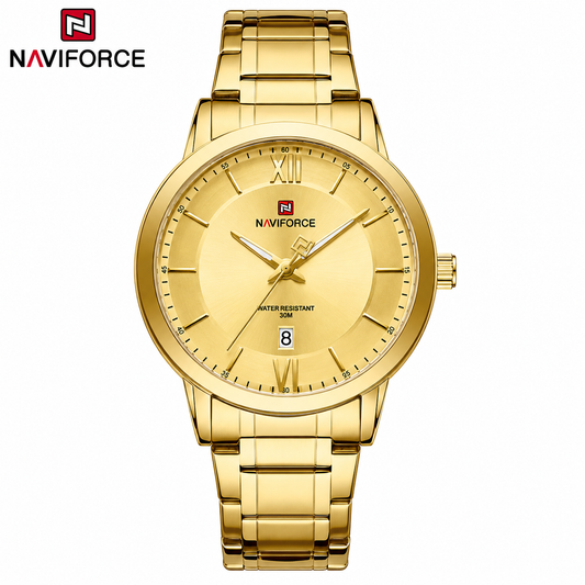 NAVIFORCE Men's Waterproof Quartz Watch