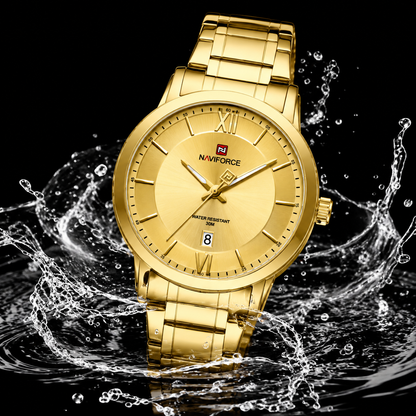 NAVIFORCE Men's Waterproof Quartz Watch