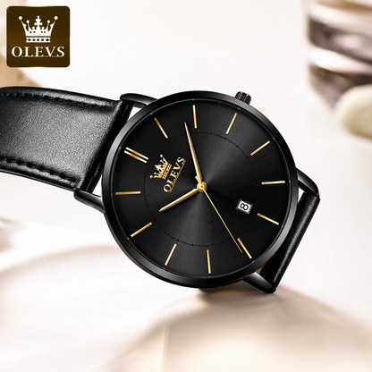 OLEVS Men's Ultra Thin Quartz Watch