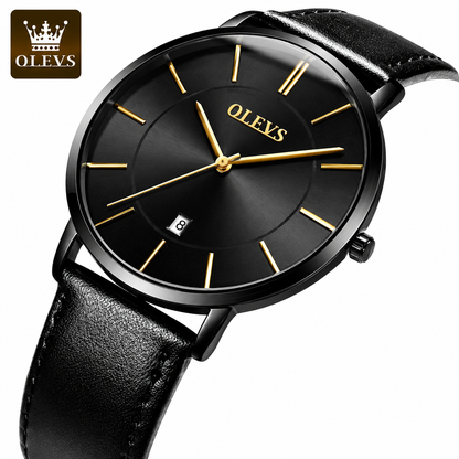 OLEVS Men's Ultra Thin Quartz Watch